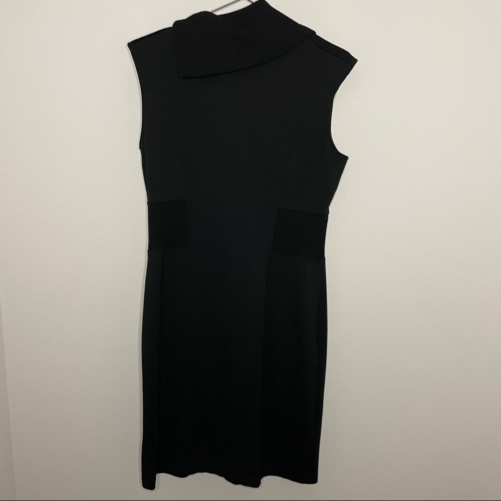 SPENSE Casual midi black dress Womens size 10 - Picture 13 of 14